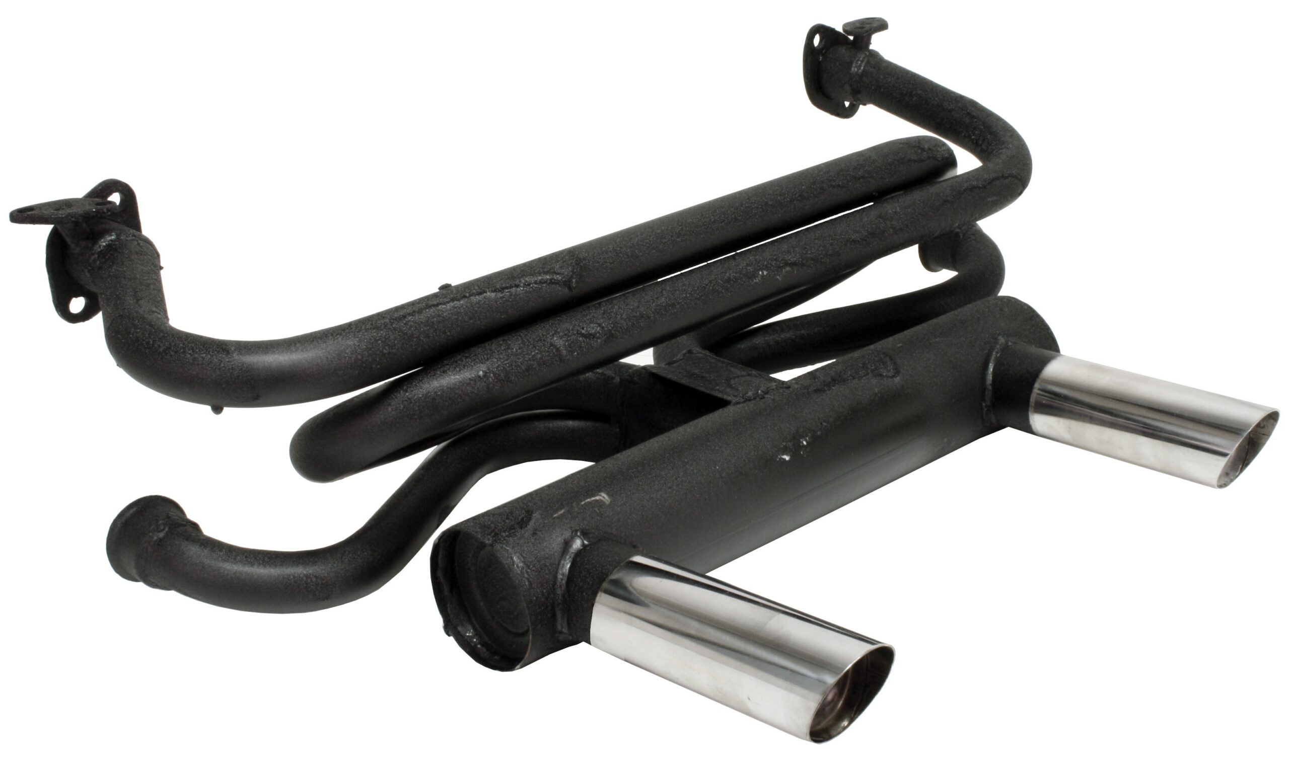 2 Tip GT Style Exhaust 13-1600cc