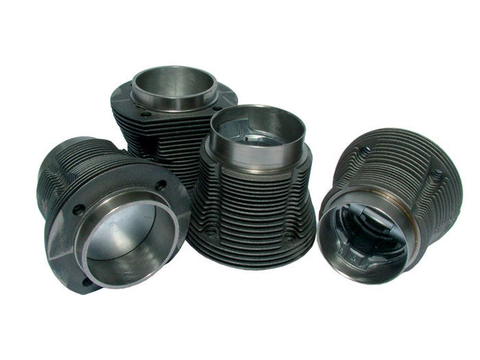 Barrel and Piston Kit 1600cc 85.5mm x 69mm Forged, Mahle