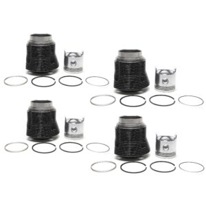 Barrel and Piston Kit, Cast, 77mm x 69mm, 1300cc