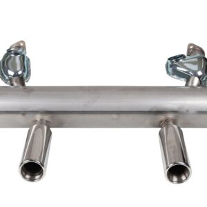 Big Bore Performance Exhaust Stainless 42mm with Pods