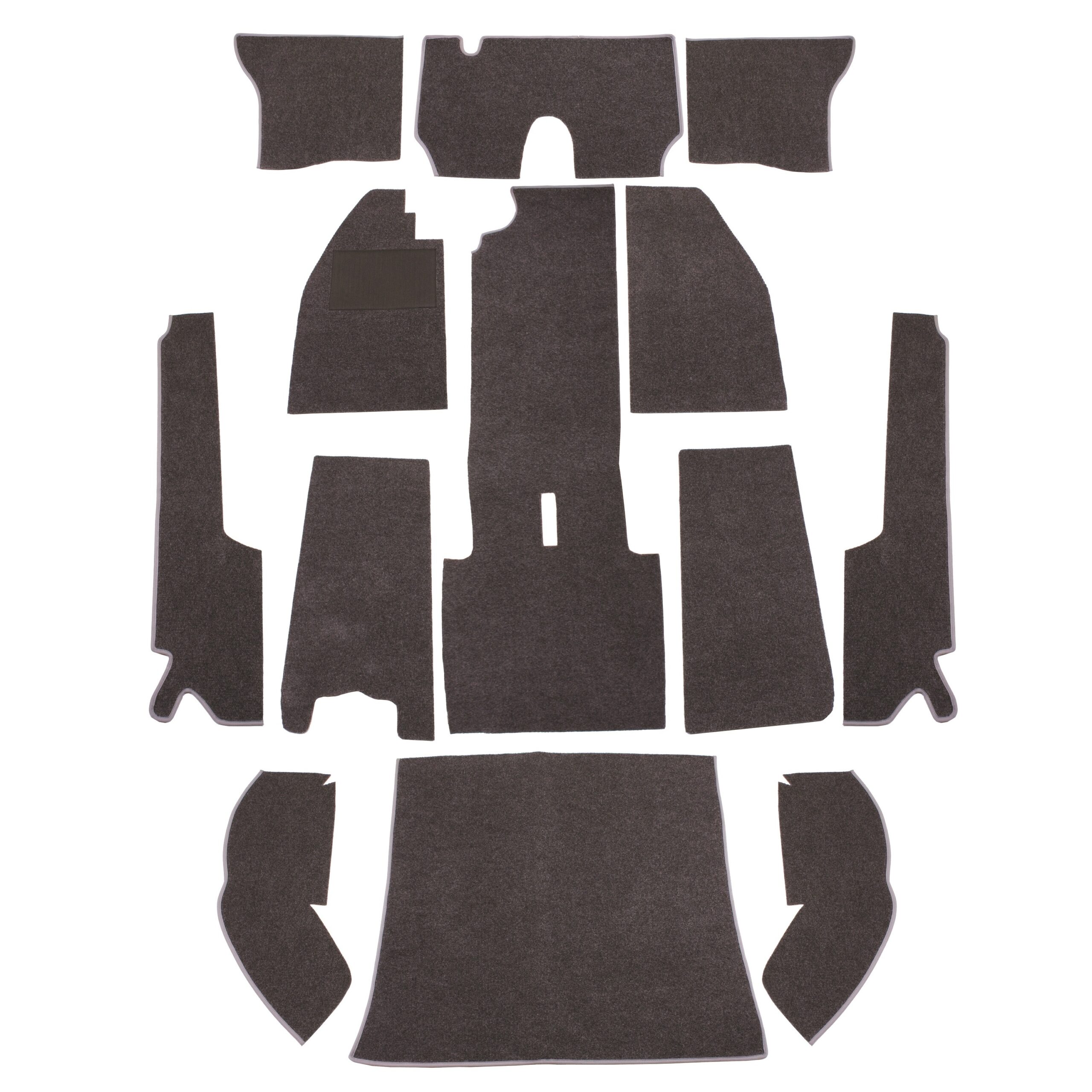 Carpet Set for Left Hand Drive, Choose Colour