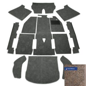 Carpet Set for Right Hand Drive Oatmeal 1303