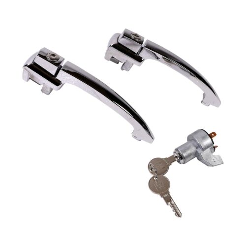 Chrome Lock Set, Ignition Lock, Door Handles