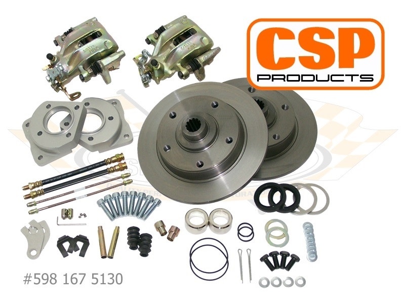 CSP 5x130 Rear Brake Disc Kit for Swing Axle