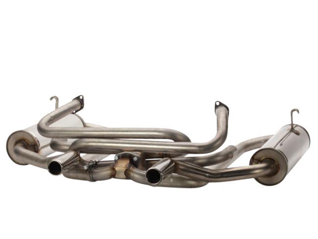 CSP Competition Exhaust Stainless Steel 38mm without Heaters 13-1600cc