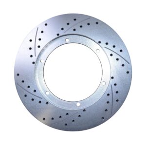 CSP Cross Drilled 15'' Vented Front Brake Disc Right