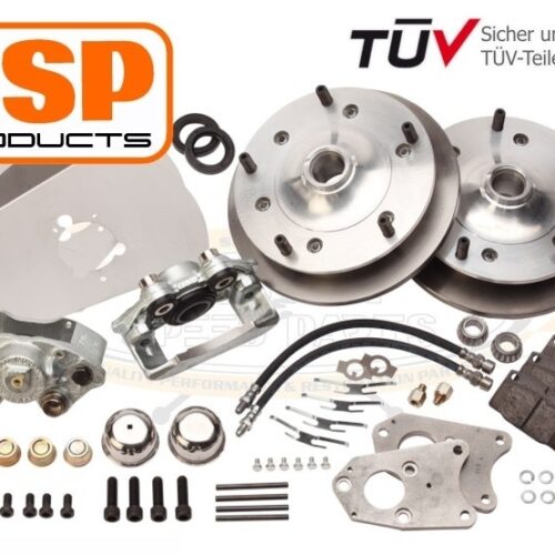 CSP Disc Brake Kit, Front, 5×205, Standard Stub Axles