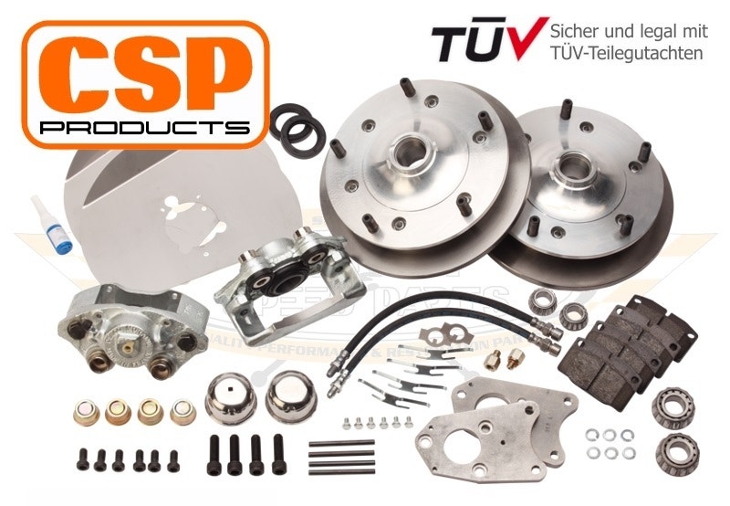 CSP Disc Brake Kit, Front, 5x205, Standard Stub Axles