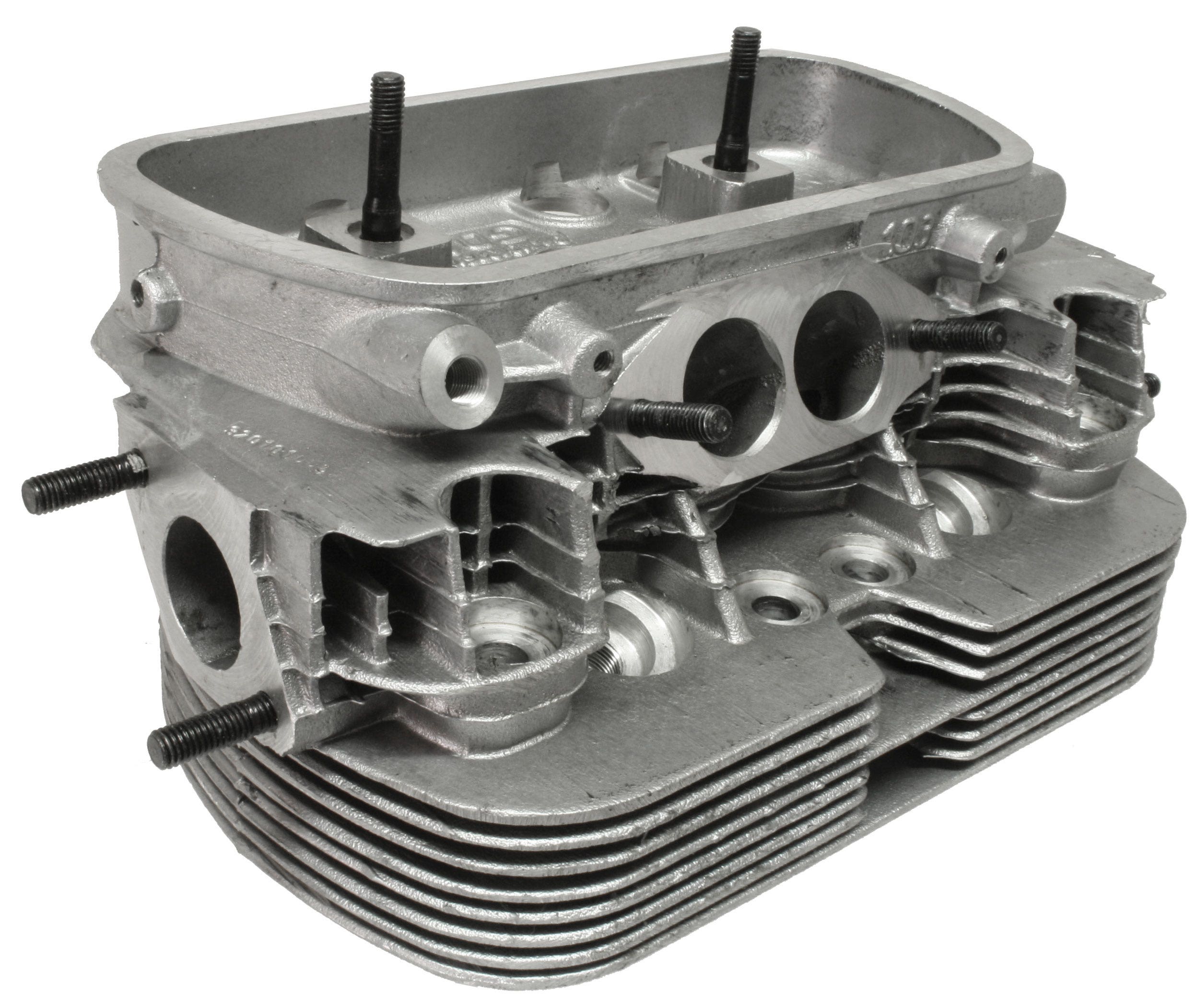 Cylinder Head 1600cc Twin Port 35.5x32mm Valves Bare
