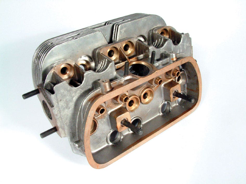 Cylinder Head, Single Port, Bare, 1500-1600cc