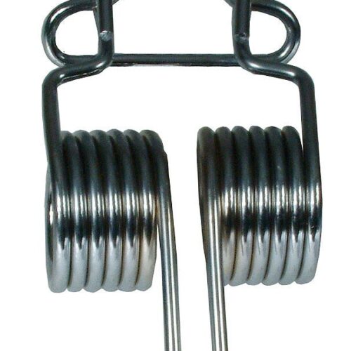 Deck lid spring, chrome