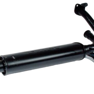 Exhaust, single tip Monza, EMPI