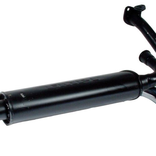 Exhaust, single tip Monza, EMPI