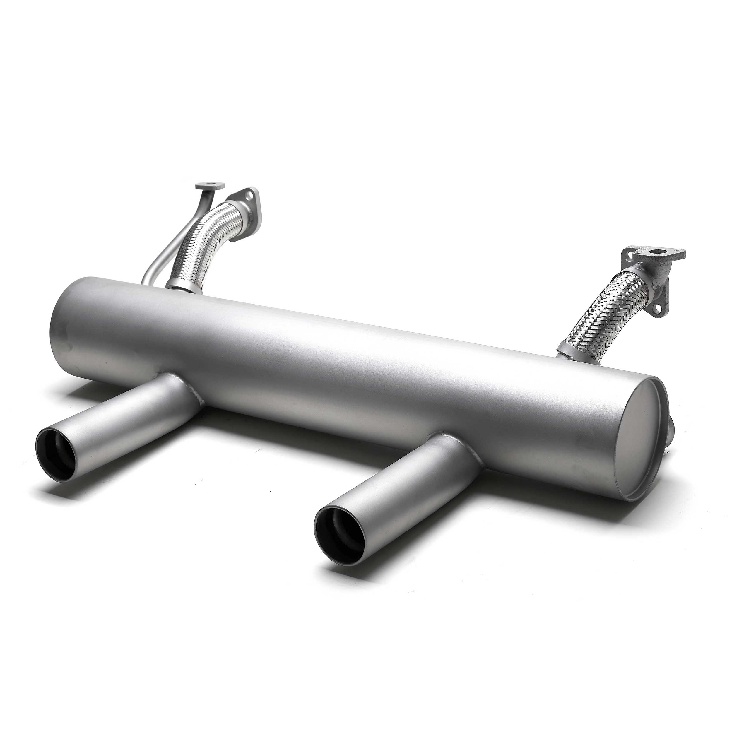 Exhaust System Classic Sports Twin Tip Stainless
