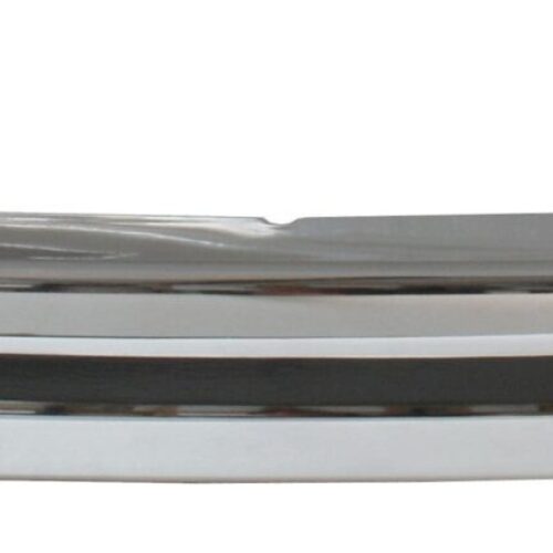Front Bumper, Chrome, Europa Style with Indicator Slots, Heavy Duty