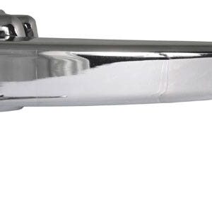 Locking Door Handle with Keys in Chrome