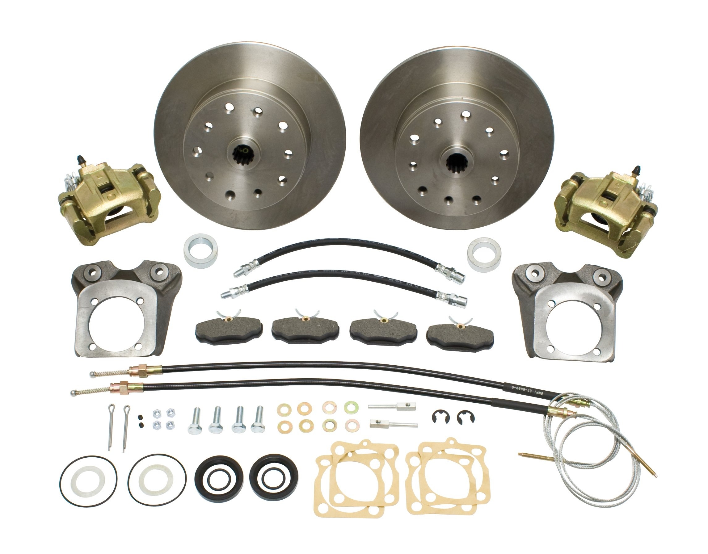 Rear Disc Brake Kit For 5x130 or 5x4.75'' Stud Pattern