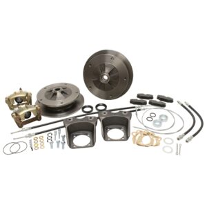 Rear Disc Brake Kit for 5x205 Stud Pattern, Zero Offset.