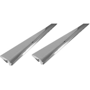 Running Boards Stainless Steel Plain Pair