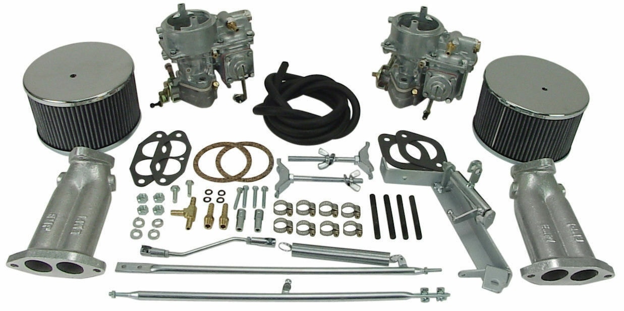 Solex Twin 40mm Carburettor kit Twin Port