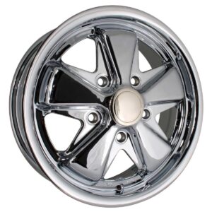 SSP Fooks Alloy Wheel Chrome 4.5x15", 5x130 PCD, ET45