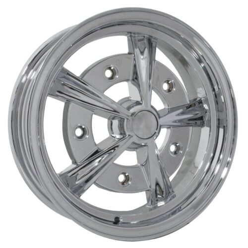 SSP Raider Alloy Wheel Chrome 5×15”, 5×205 PCD, ET20
