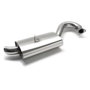Stainless Mondo Muffler for Merged Header 1300-2300cc