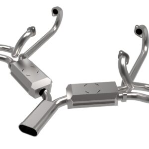 Vintage Speed Quiet Sebring Style Exhaust 38mm Header