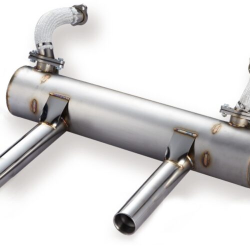 Vintage Speed Sports Exhaust System for 356 Speedster Replica, Longer Tailpipes